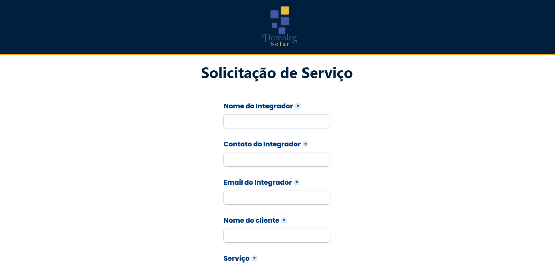 Projeto de web app de solicitação de serviço com Tally e Notion